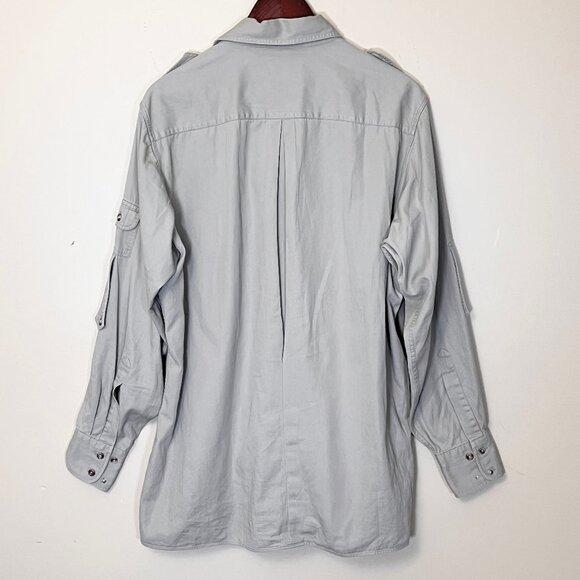 Abercrombie & Fitch Vintage Y2K Safari Field Utility Shirt - Men's Size XXL - Picture 4 of 12